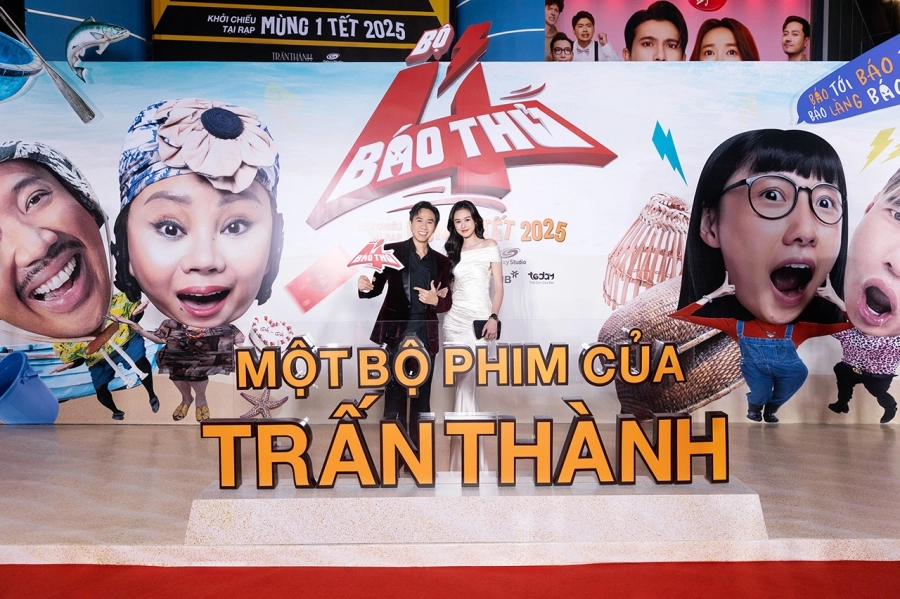Cả showbiz Việt quy tụ trong buổi công chiếu phim Bộ Tứ Báo Thủ