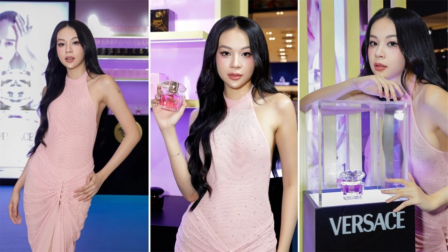 Bảo Anh, Phí Phương Anh cùng dàn sao Việt tỏa hương thơm quyến rũ với Versace Bright Crystal Parfum