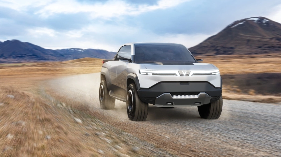 CES 2024: VinFast giới thiệu mã xe bán tải điện VF Wild