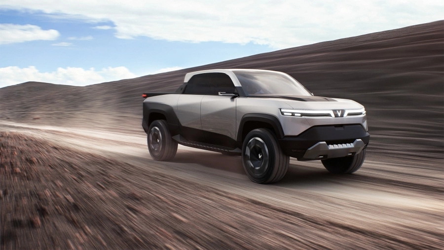 CES 2024: VinFast giới thiệu mã xe bán tải điện VF Wild