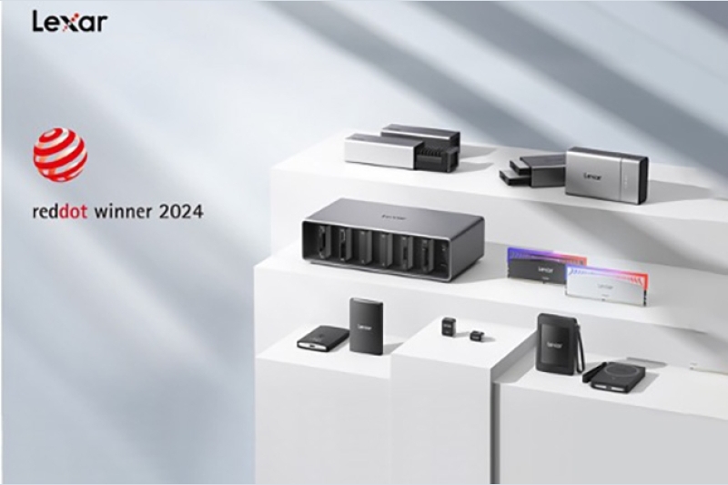 Lexar giành được 7 giải thưởng tại Red Dot 2024