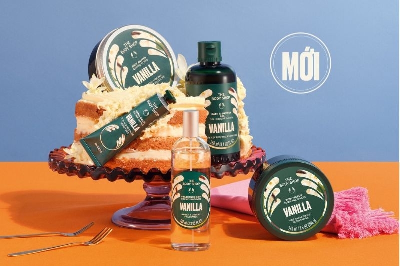 The Body Shop Việt Nam giới thiệu dấu ấn mới trong hành trình chăm sóc cơ thể: bộ sưu tập Vanilla với hương thơm ngọt ấm, hiện đại