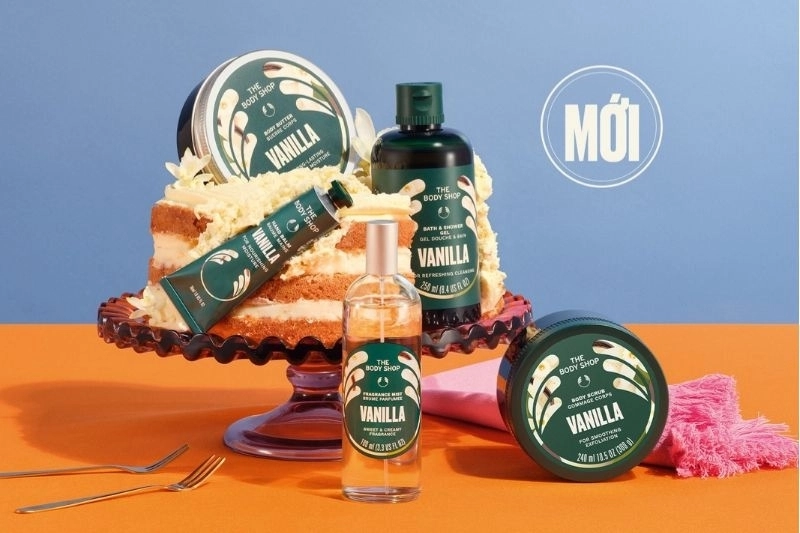 The Body Shop Việt Nam giới thiệu dấu ấn mới trong hành trình chăm sóc cơ thể: bộ sưu tập Vanilla với hương thơm ngọt ấm, hiện đại