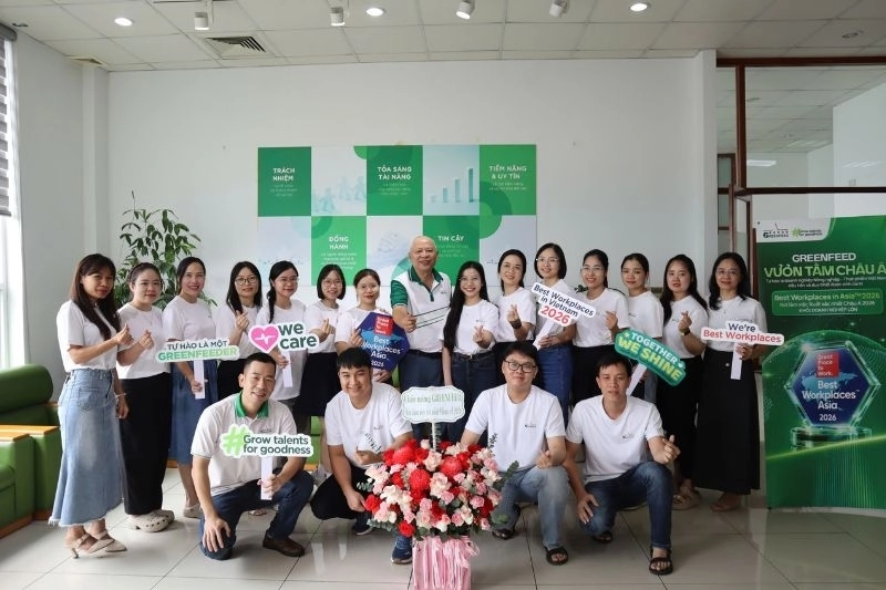 Greenfeed: Để nhân tài không chỉ đi lên mà đi xa hơn góp mặt trong xếp hạng “Best Workplaces in Asia 2026” 