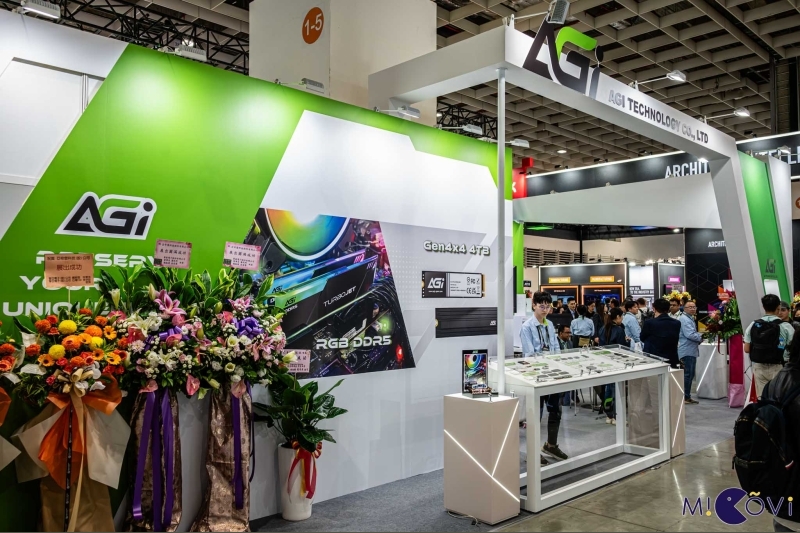 COMPUTEX 2024: AGI trưng bày và giới thiệu loạt sản phẩm nhớ và lưu trữ mới