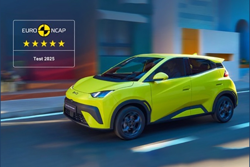 BYD DOLPHIN SURF đạt chứng nhận an toàn Euro NCAP cấp cao nhất