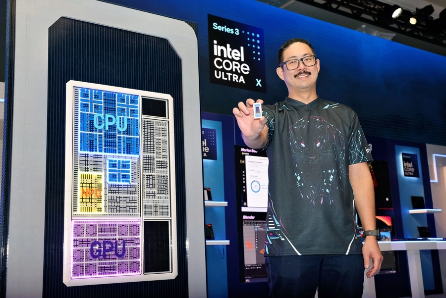 Intel Core Ultra Series 3: CPU tiến trình Intel 18A đầu tiên ra mắt tại CES 2026