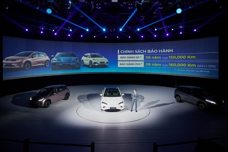 BYD mang 3 dòng ô-tô điện đến Việt Nam, giá từ 659 triệu đồng