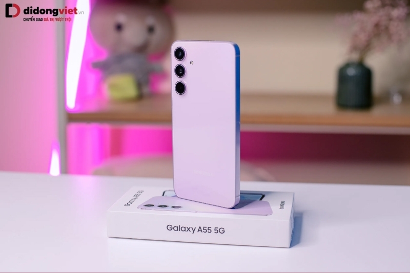 Di Động Việt mở bán bộ đôi Samsung Galaxy A35/ A55 với uu đãi trả trước 0đ cùng nhiều khuyến mãi khác