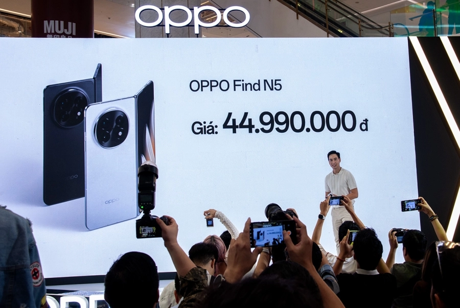 OPPO Find N5 giá gần 45 triệu đồng: Đẹp, bền và thông minh