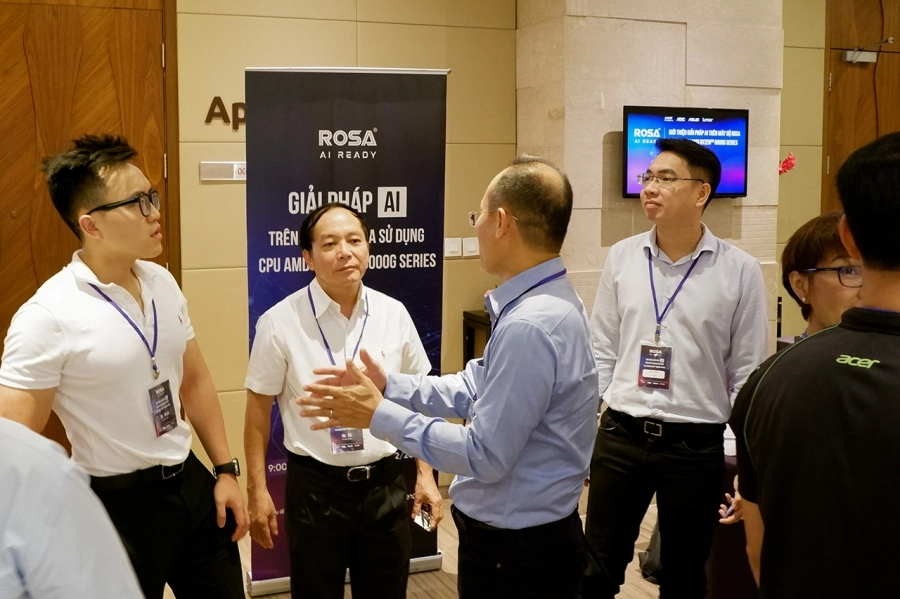ROSA PC AI: bộ PC AI đầu tiên sử dụng vi xử lý AMD Ryzen 8000G series ra mắt tại Việt Nam