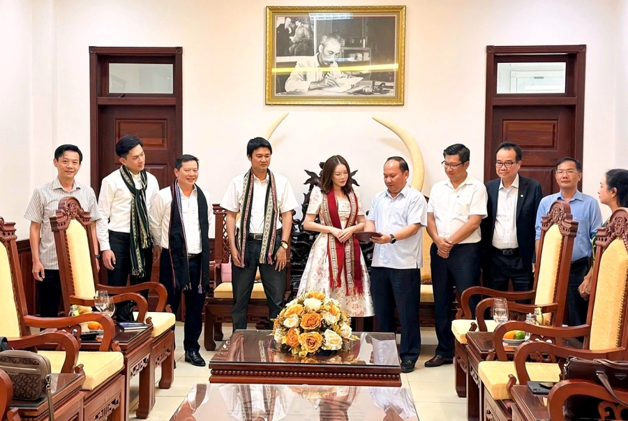 Lý Nhã Kỳ tìm hiểu đầu tư tại Gia Lai