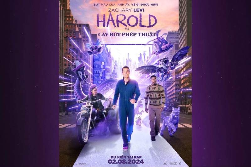 Harold Và Cây Bút Phép Thuật - Hành trình diệu kỳ từ cuốn sách  gối đầu giường của hàng triệu trẻ em Mỹ đến màn ảnh rộng