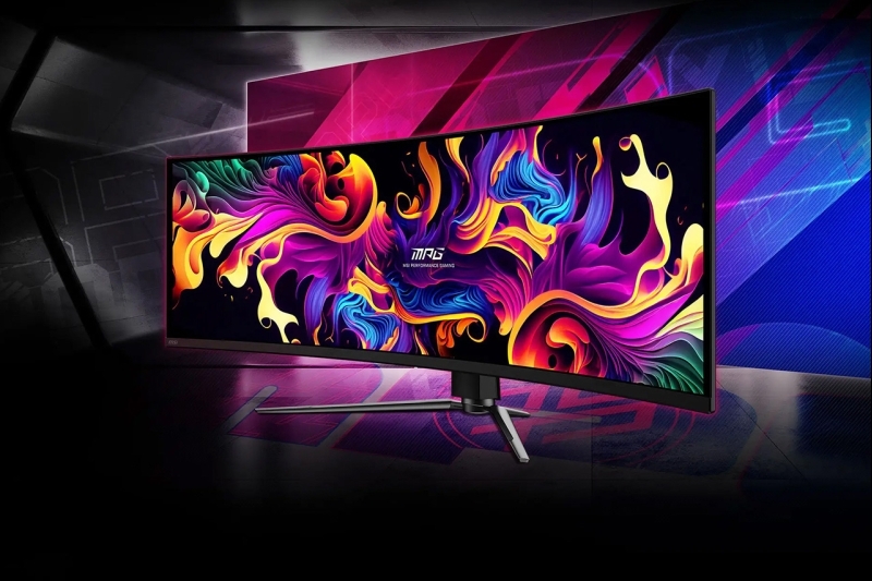 MSI MPG 321CURX QD-OLED trải nghiệm game sống động hơn