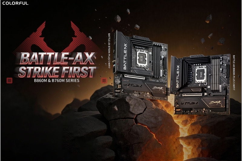 COLORFUL ra mắt dòng BMC BATTLE-AX B860M và B760M: Bản nâng cấp sáng giá cho mọi PC hiệu năng cao