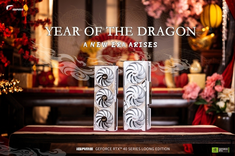 Đón Tết Giáp Thìn 2024, COLORFUL ra mắt dòng card đồ họa iGame GeForce RTX 40 Loong Edition