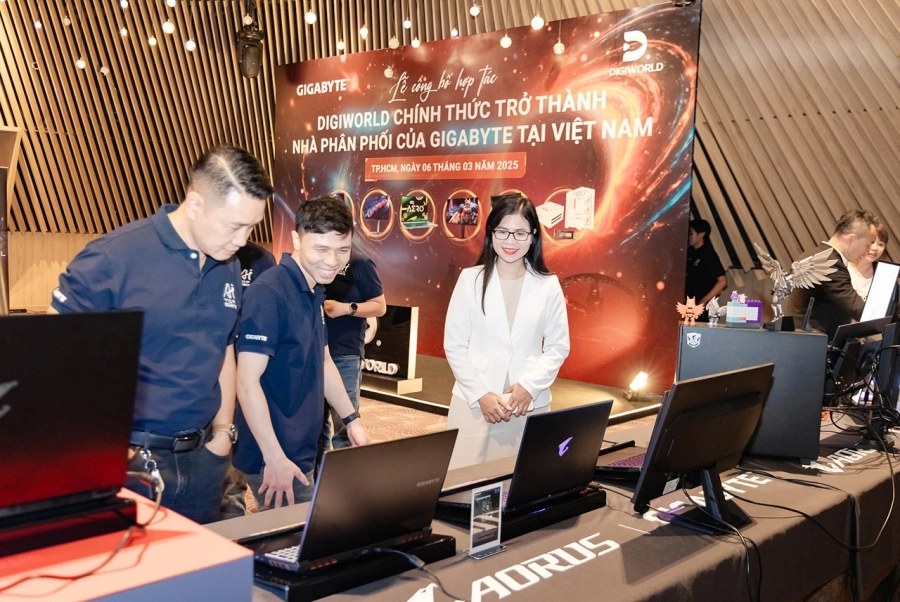 DIGIWORLD trở thành nhà phân phối của GIGABYTE tại Việt