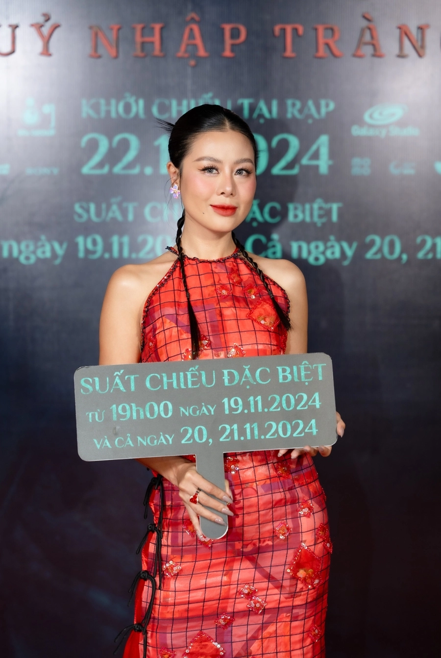 Sao Việt hội tụ tại lễ ra mắt 'Linh Miêu- Quỷ nhập tràng'