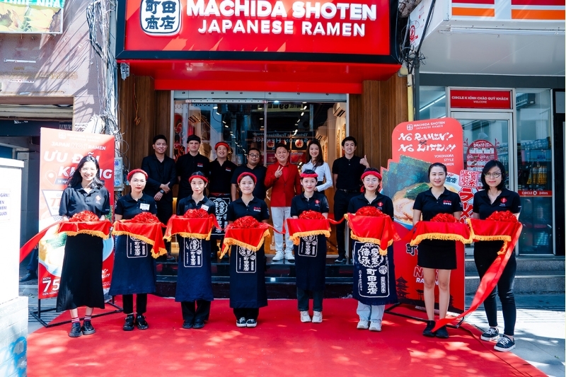 Mì ramen Machida Shoten khai trương chi nhánh thứ 3 tại trung tâm Sài Gòn