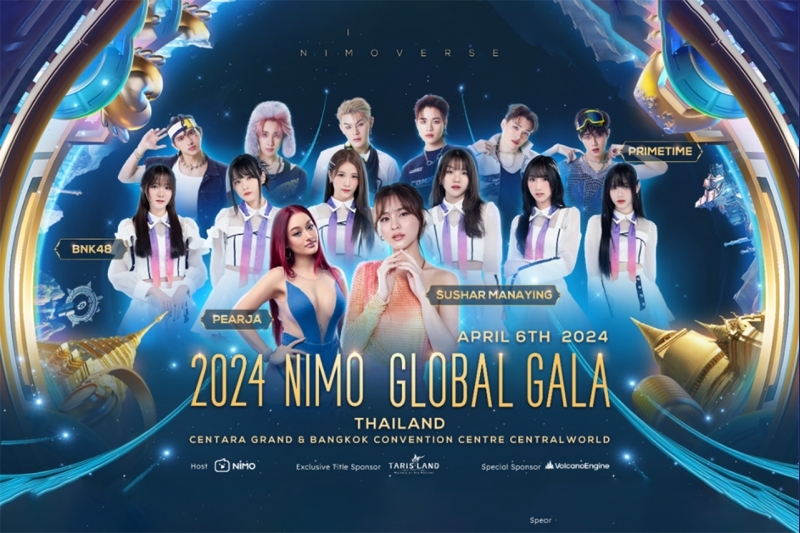 Nimo Global Gala 2024 tổ chức tại Thái Lan, vinh danh các streamer và đối tác xuất sắc