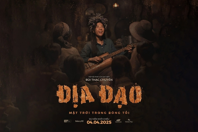 'Địa Đạo: Mặt Trời Trong Bóng Tối' của đạo diễn Bùi Thạc Chuyên dự kiến khởi chiếu ngày 4/4/2025