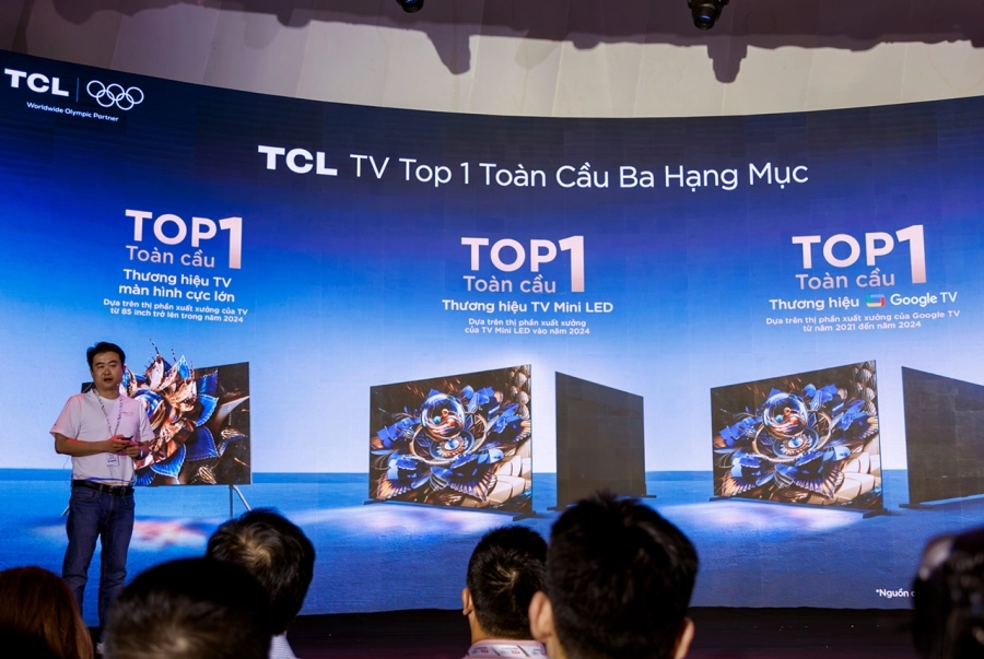 Ra mắt TV QD-Mini LED 2025 mới, TCL khẳng định vị thế dẫn đầu