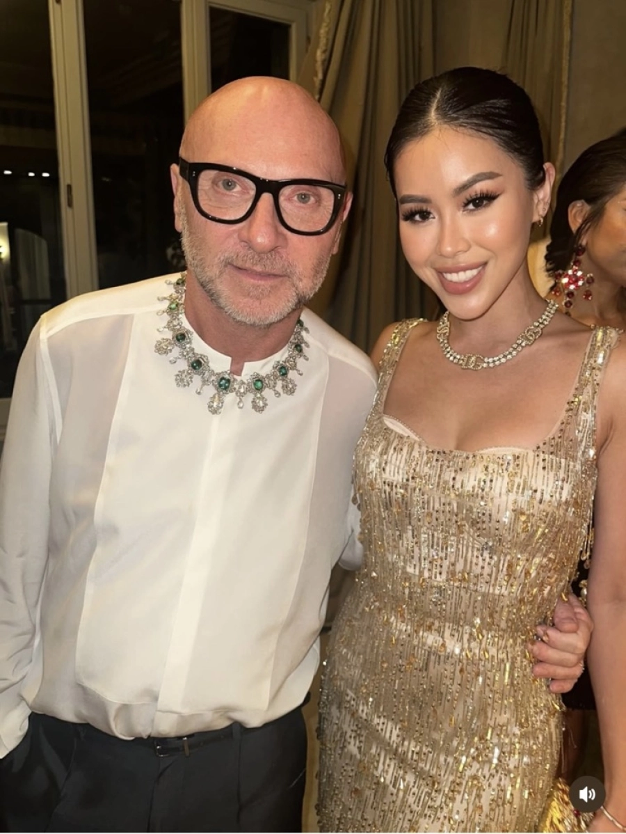 Tiên Nguyễn quyến rũ tại Rome trong chuỗi sự kiện của Dolce & Gabbana