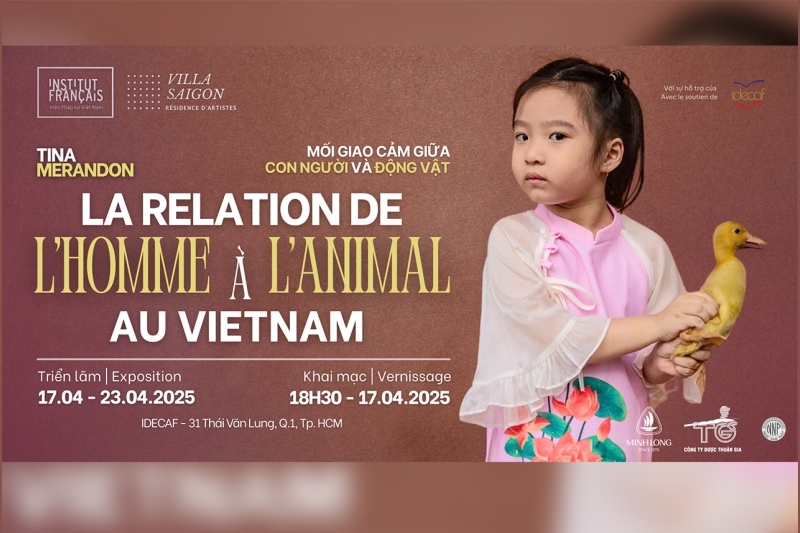 Triển lãm ảnh ‘Mối giao cảm giữa con người và động vật – Tina MERANDON’